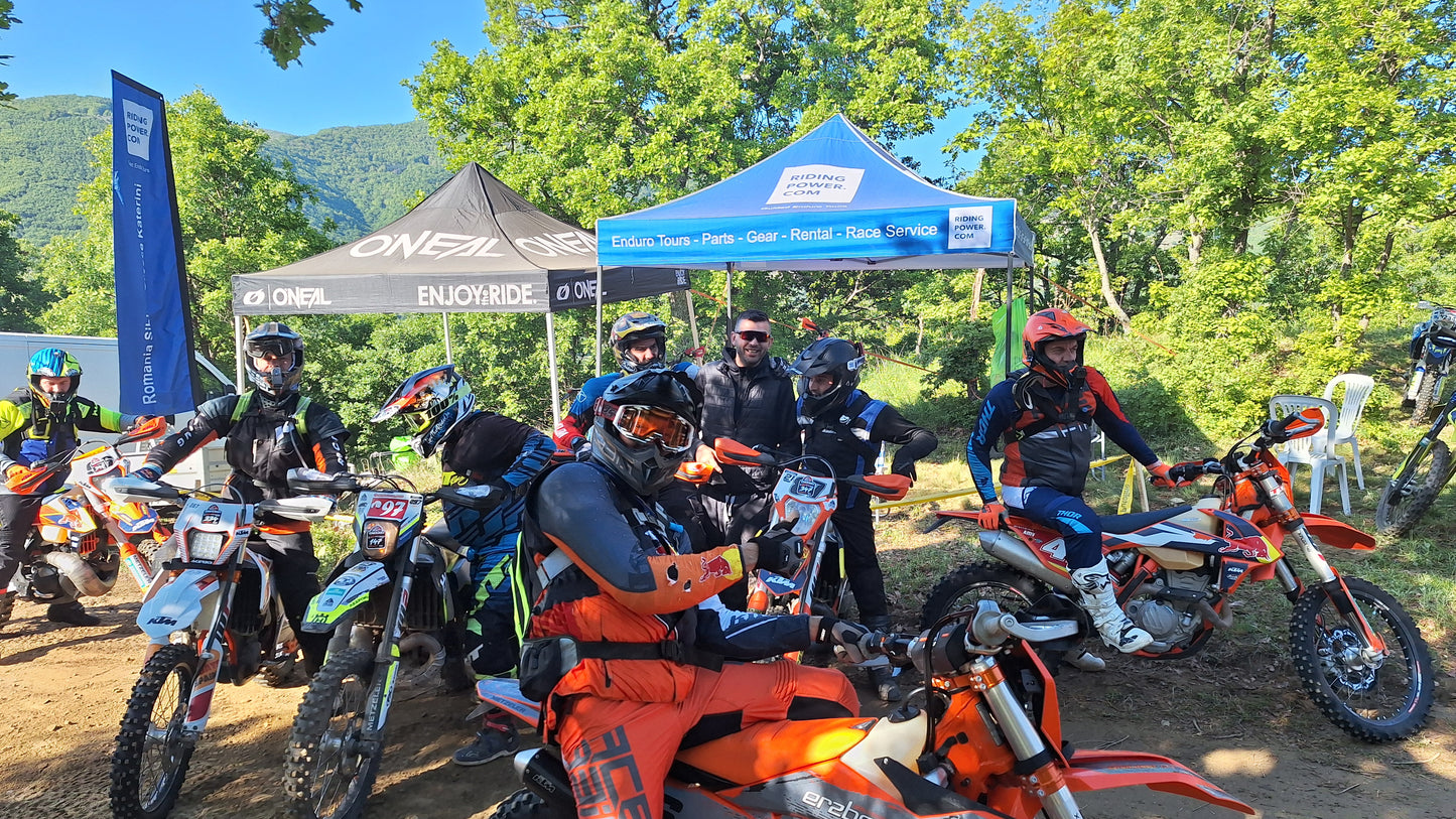 1-Day Guided Enduro Tour with Bike Rental: Conquer Mount Olympus! (Prebook)