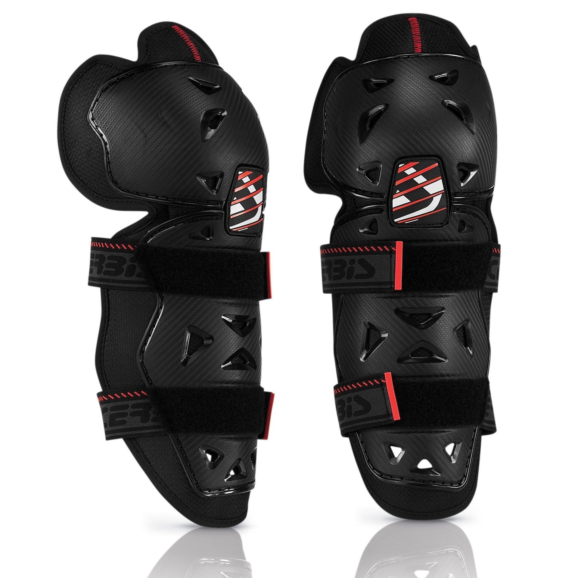 Acerbis Knee/Shin Guard Gorilla Black/Red