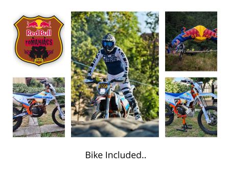 Booking price for Red Bull Romaniacs 2024 Race Service & Bike Rental (Booking price only to secure a place on our team)